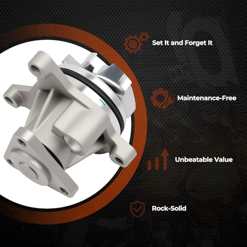 Engine Water Pump with Gasket Compatible with Ford Escape Focus Explorer Fusion Edge Taurus Ranger Mazda 3 5 Tribute B2300 Lincoln Mercury 2.0L 2.3L 2.5L L4 Engine Replace AW4126