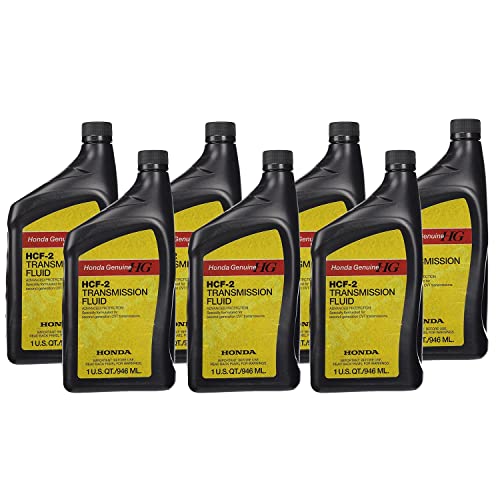 Genuine OEM HCF-2 CVT 7 Quarts Automatic Transmission Fluid (7x1 Qt) For Honda