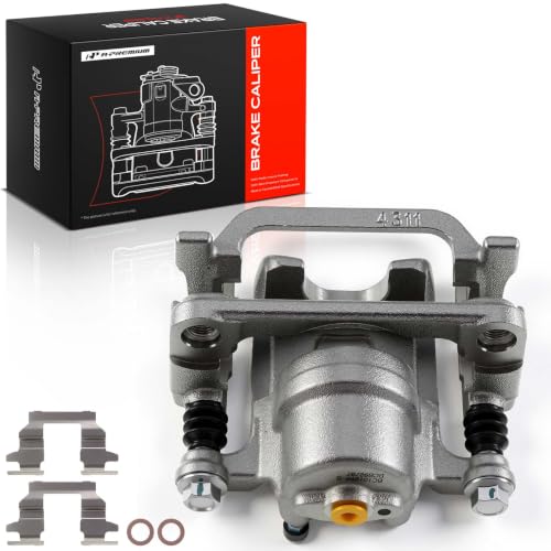 A-Premium Rear Right Passenger Disc Brake Caliper with Bracket - style: Rear Passenger Side