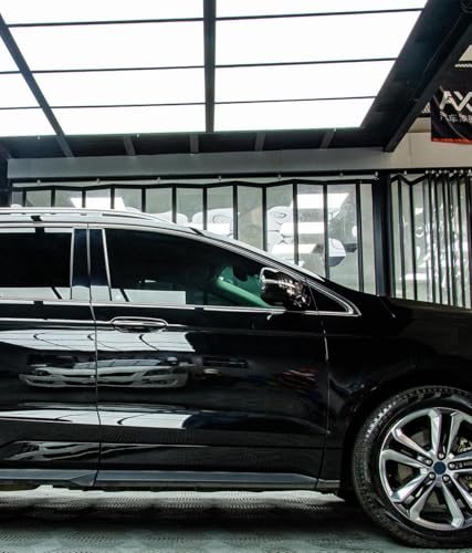 LZLRUN High Gloss Black Car Vinyl Wrap Film Air Release Bubble 1.65 x 5ft - size: 1.65FT x 5FT