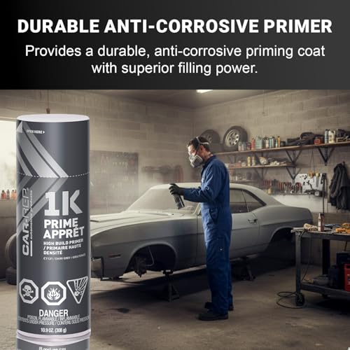 CAR-REP 1K High Build Primer Dark Grey 400ml