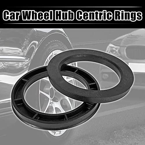 X AUTOHAUX 4pcs Plastic 78.1mm ID to 108 mm OD Car Hub Centric Rings Wheel Bore Center Spacer - size: 108mm