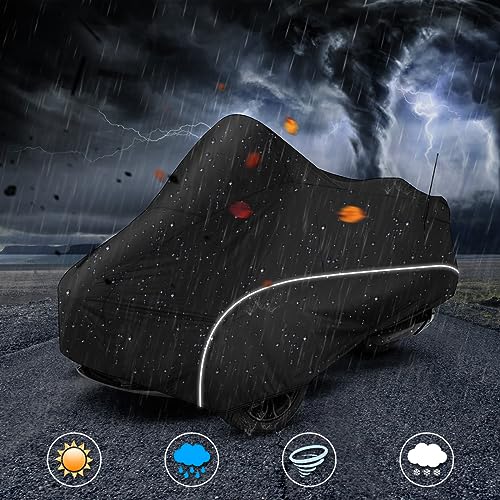 for Spyder F3 Full Cover Compatible with Can-Am Spyder F3T Tour & Limited - size: for Spyder F3T