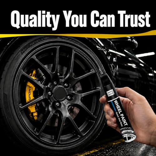 Silver Rim Touch Up Paint - Wheel Scratch Repair Kit for Curb Rash & Scratches, Quick and Easy Rim Paint for Wheel Repair, Universal Silver - color: Silver