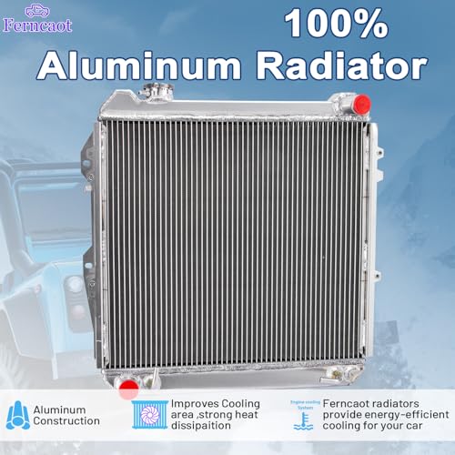 3Row Aluminum Radiator for 1988-1995 Toyota 4Runner Pickup DLX SR5 3.0L V6