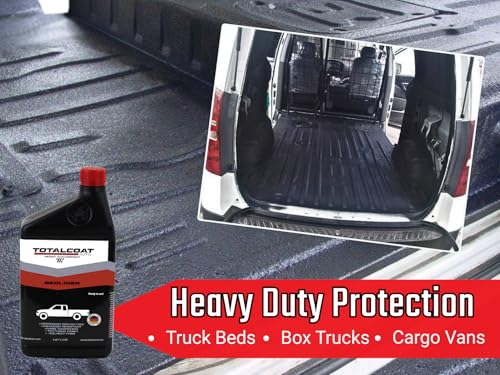 Spray In or Roll On, Grey Truck Bed Liner Paint - 2 Quarts - color: Gray