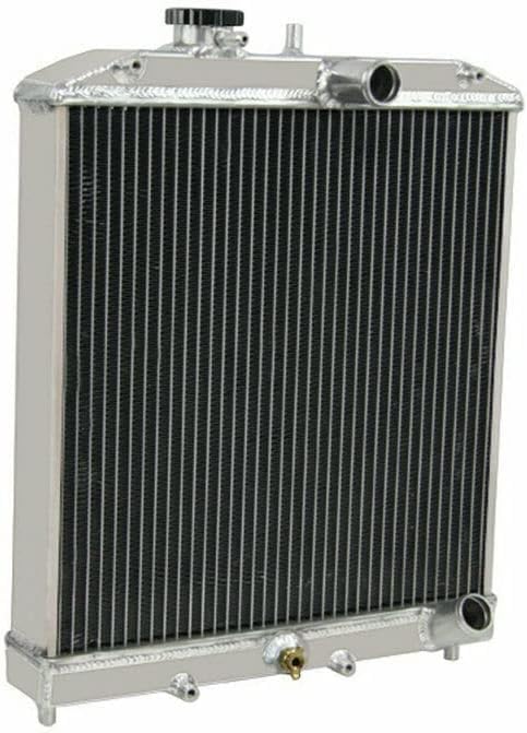 4 Row Aluminum Radiator + Shroud + Fan For 92-00 93 94 95 96 97 98 99 Honda Civic EJ EK EG DEL D15 D16