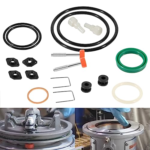 Yoursme 238286 Repair Kit Fit for Graco 300 5:1 Ratio Fire Ball 300 Oil Pumps Repairing, 238-286 Upper & Lower Repair Kit Fluid and Air Repair Parts Included #203876