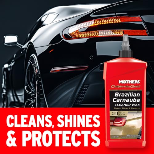 Mothers California Gold Brazilian Carnauba Cleaner Wax, 16 oz. (05701) - size: 16 Fl Oz (Pack of 1)