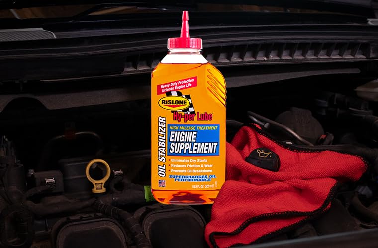 Rislone High Mileage Oil Supplement/Stabilizer, 16.9 oz - size: Pack of 1
