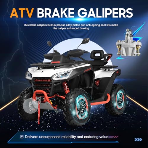 Rear Brake Caliper Set with Pads for Polaris Sportsman 500 03-09