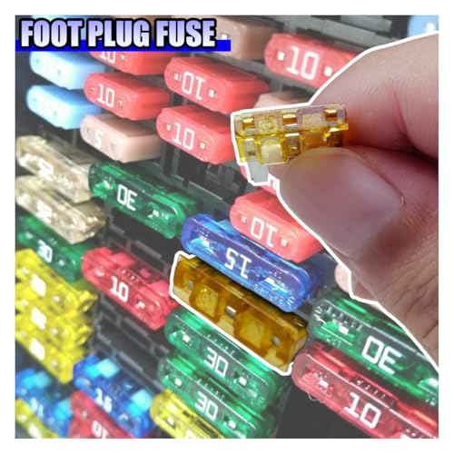 YoRise 20PCS AMP APT ATR Micro 3-Prong Car Blade Fuse (30A)