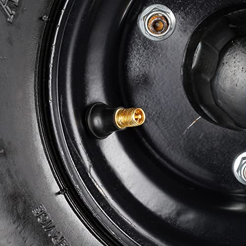 TR412 Tire Valve Stem Rubber Snap-in Valves, Tubeless Suit 5-Pack