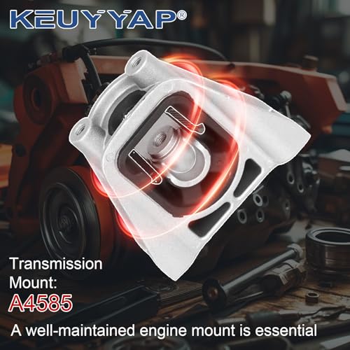 3Pcs Engine Motor Mount Compatible with Honda Civic Hybrid 1.3L 2006-2011