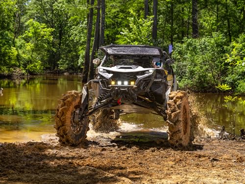 SuperATV Terminator MAX Mud Tire for UTV/ATV - Polaris RZR, General, Ranger, Can-Am X3, Maverick, Kawasaki Teryx KRX, Honda Talon 1000 & More (38x10-24) - size: 38x10-24