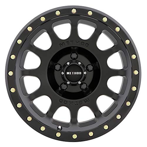 Method Race Wheels 305 NV Matte Black 17x8.5" 5x5.5", 0mm offset 4.75" Backspace, MR30578555500 - color: Matte Black, size: 17x8.5 inches, 5x5.5, 0/4.75"