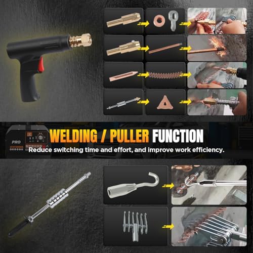 Spot Welder Dent Puller Machine, 3.5KW Pro Car Body Dent Repair Stud Welder