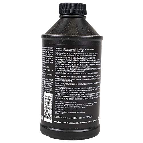 Ski-Doo OEM XPS DOT 4 Hydraulic Brake Fluid 12oz, 9779151