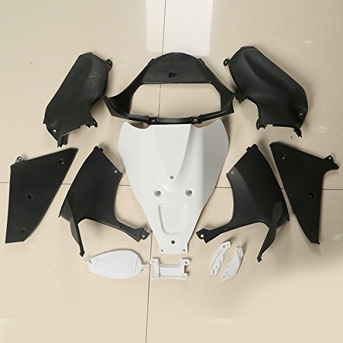 TCT-MOTORPARTS Unpainted Fairing Bodywork Kit Fits for Suzuki Hayabusa GSX1300R GSXR 1300 99-07 - size: Fit For GSXR1300 1999-2007