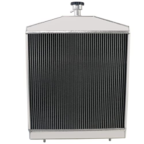 Aluminum Radiator for Lincoln Welder 200 & 250 Amp H19491 SA250 SAE300 SAF300 SA200 G1087 H19491 G10877198 2 Row Core Radiators