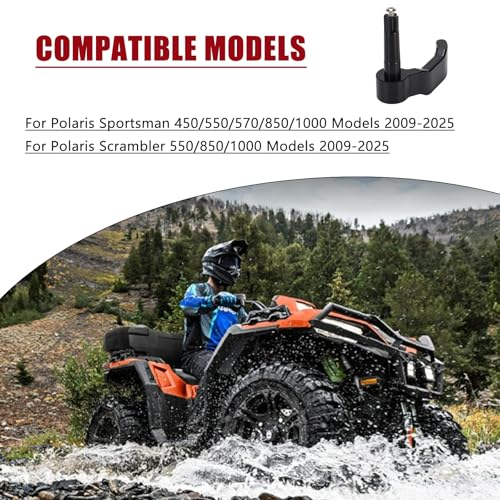 Thumb Throttle Compatible with Polaris Sportsman 450/550/570/850/1000 - color: black