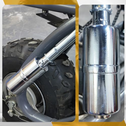 Exhaust Pipe Muffler For Coleman CT200U For Predator 196cc 6.5HP engine - size: exhaust pipe 1