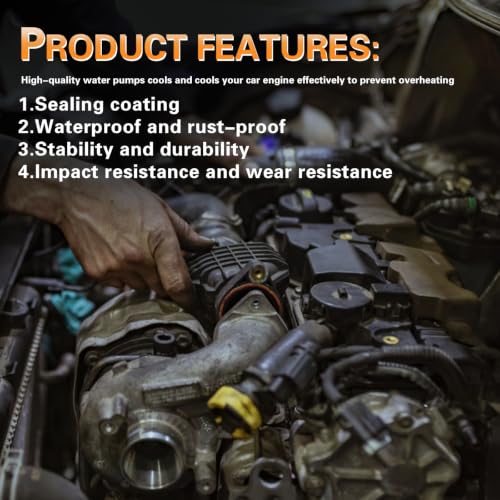 Engine Water Pump Thermostat Kit Compatible with XT5 2017-2026 - size: 2017-2026 XT5