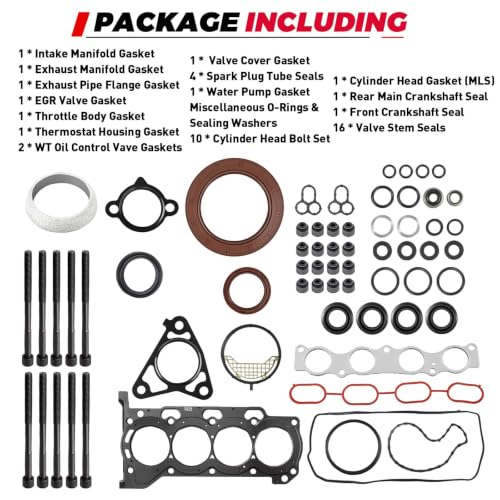 MLS Engine Cylinder Head Gaket Set Fit for Toyota Scion Lexus Vehicle