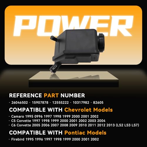Power Steering Pump Reservoir Kit, # 26046502, 15907878 - size: 26046502