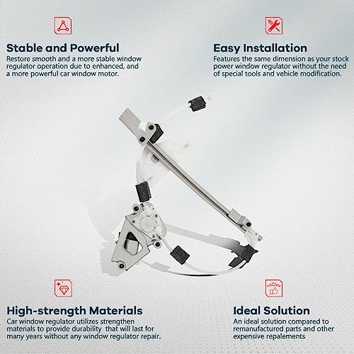 741-526 Power Window Regulator for 2002-2006 for Jeep Liberty - size: Front Left, style: 2002-2006 for Jeep Liberty