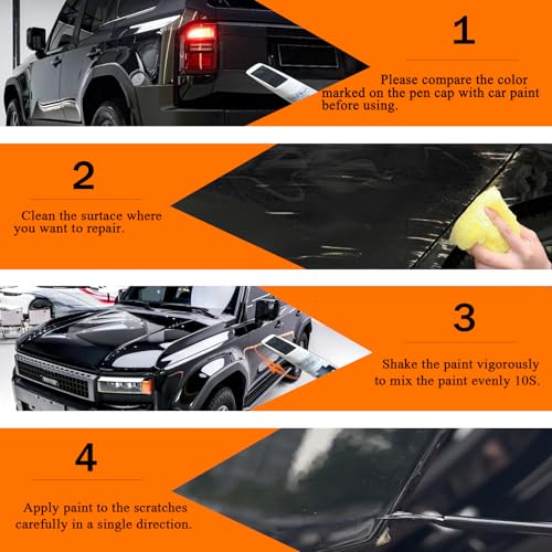 3T3 Ruby Flare Pearl Car Touch Up Paint for Toyota OEM Color Match - color: Ruby Flare Pearl(3T3) compatible with All Models