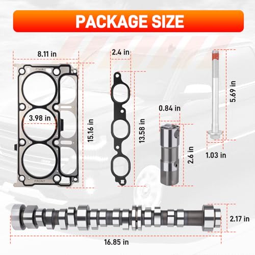 Upgrade 4.3 NON-AFM Camshaft Lifter Kit with Head Gasket Set