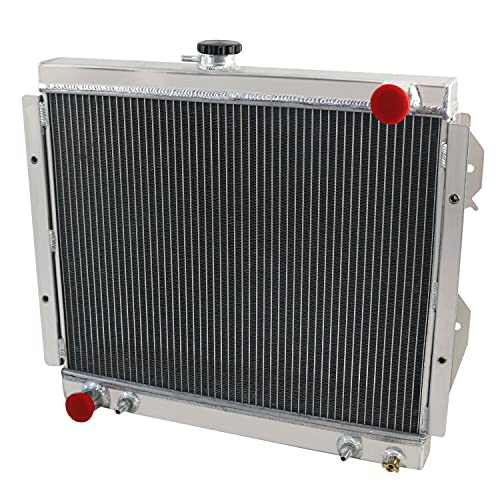 All Aluminum Radiator Compatible with 1984-1995 86 Toyota Pickup 4 Runner SR5 DLX AT/MT 2.4L L4 1985 1986 1987 1988 1989 1990 1991 1992 1993 1994-3 Rows Radiators