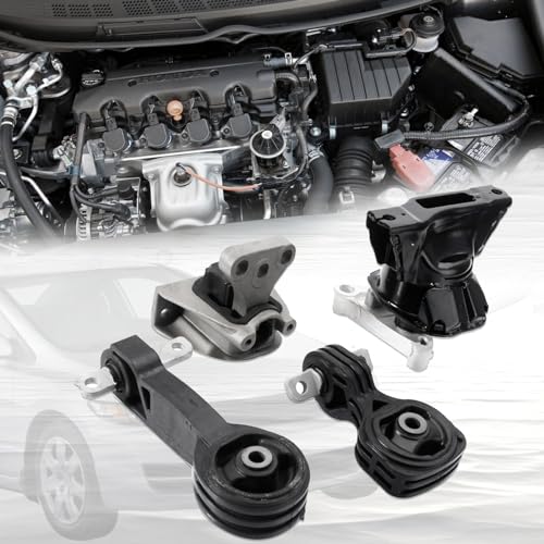 Engine Motor and Trans Mount Set of 4 Replaces # A4530 A4534 A4546 A4543 - size: 2006-2011 Civic 1.8L