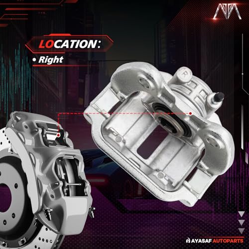 18B4727 Rear Right Passenger Side Disc Brake Caliper Assembly - color: 18B4727 Rear Right
