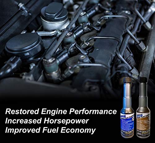 Stanadyne Performance Formula Bundle with Injector Cleaner Diesel Fuel Additive, 8 Ounce, 4 Pack