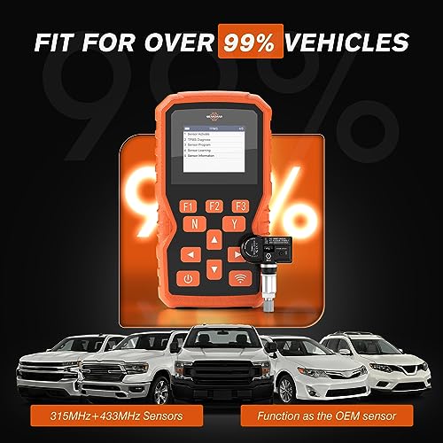 TPMS Programming Tool, Tire Pressure Monitor System Relearn Tool Set