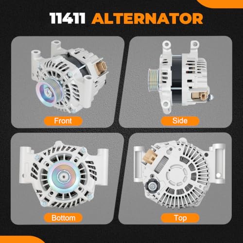 11411N Alternator for Ford Mazda Mercury Escape 2009-2012 V6 3.0L - size: 11411