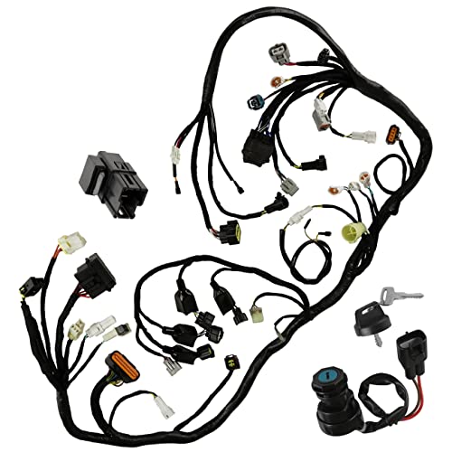 Caltric Wiring Harness Switch Key Relay Compatible with Yamaha Raptor 700 YFM700 2015 2016 2017 2018 2019 2020