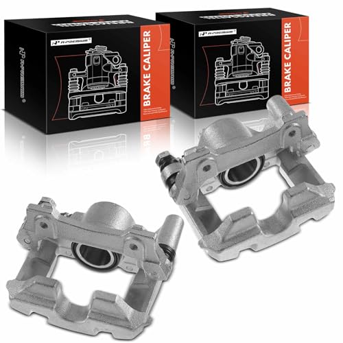 A-Premium Rear Left and Right Side Disc Brake Caliper with Bracket - style: Rear Driver and Passenger Side