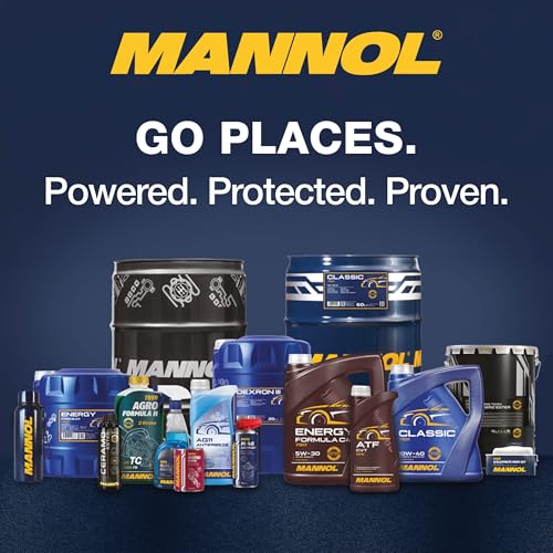 Mannol NS-3 Synthetic CVT Transmission Fluid, 1L Bottle, Ensures Smooth Gear Shifts, Reduces Wear and Tear, Provides Cold Weather Protection - size: 1L
