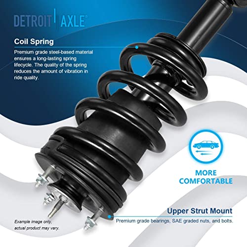 Detroit Axle - 4WD Front 6pc Struts Kit for 2014-2018 Chevy Silverado 1500 - size: 6AQS47172/Shock Kit