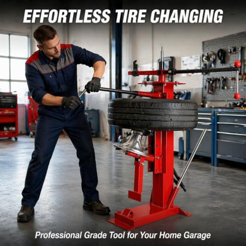 Manual Tire Changer, Hand Tire Bead Breaker Mounting Tool for 4"–16.5" Tires