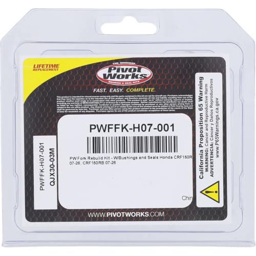 Pivot Works PW-Fork Rebuild Kit for Honda CRF150R CRF150RB 2007-2018