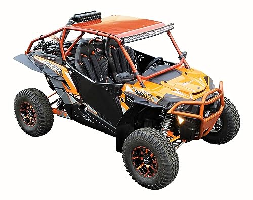 MudBusters Race-Lite Fender Flares for 2019-2023 Polaris RZR XP 1000 and XP Turbo (64inch 2 & 4 Seat) - size: Race-Lite