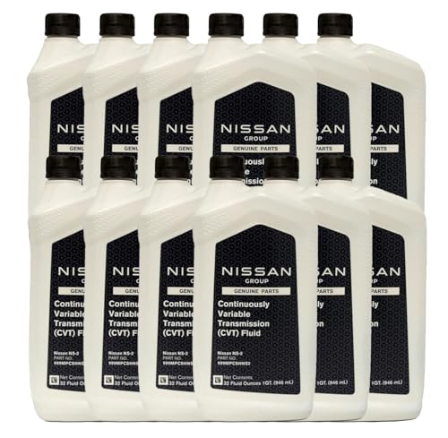 Nissan Genuine OEM CVT-2 Transmission Fluid 999MP-NS200P (12 Quarts)