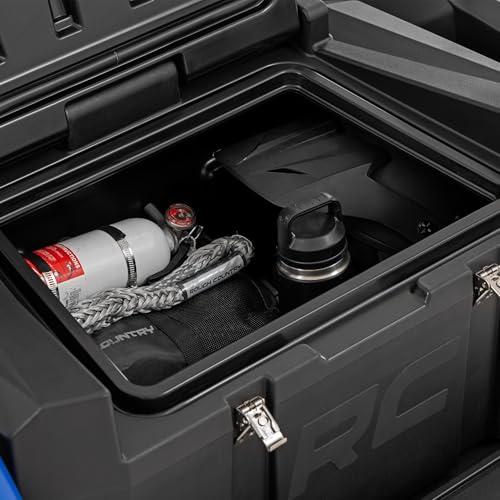 Rough Country Rear Cargo Box for Honda Talon 1000 X/R/X4/XS/RS - 60 Gallon Capacity, Waterproof, UV & Scratch Resistant