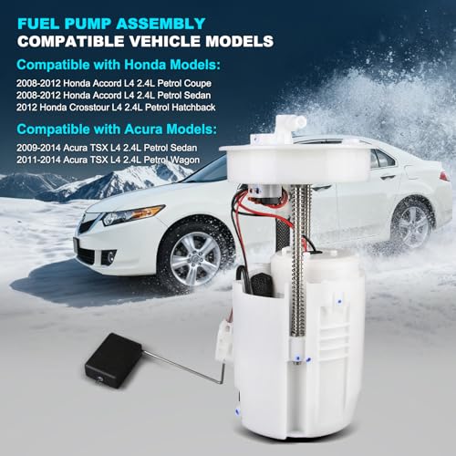 OTO-K Electric Fuel Pump Module Assembly Compatible with Acura, Honda