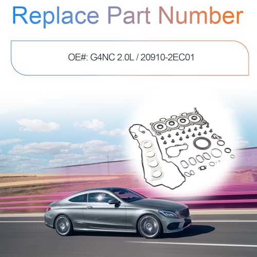 G4NC 2.0L Engine Cylinder Head Gasket Kit Fits for Hyundai