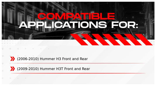 R1 Concepts Front and Rear Brake Kit Fits 2006-2010 Hummer H3 - style: CEC.69002.02